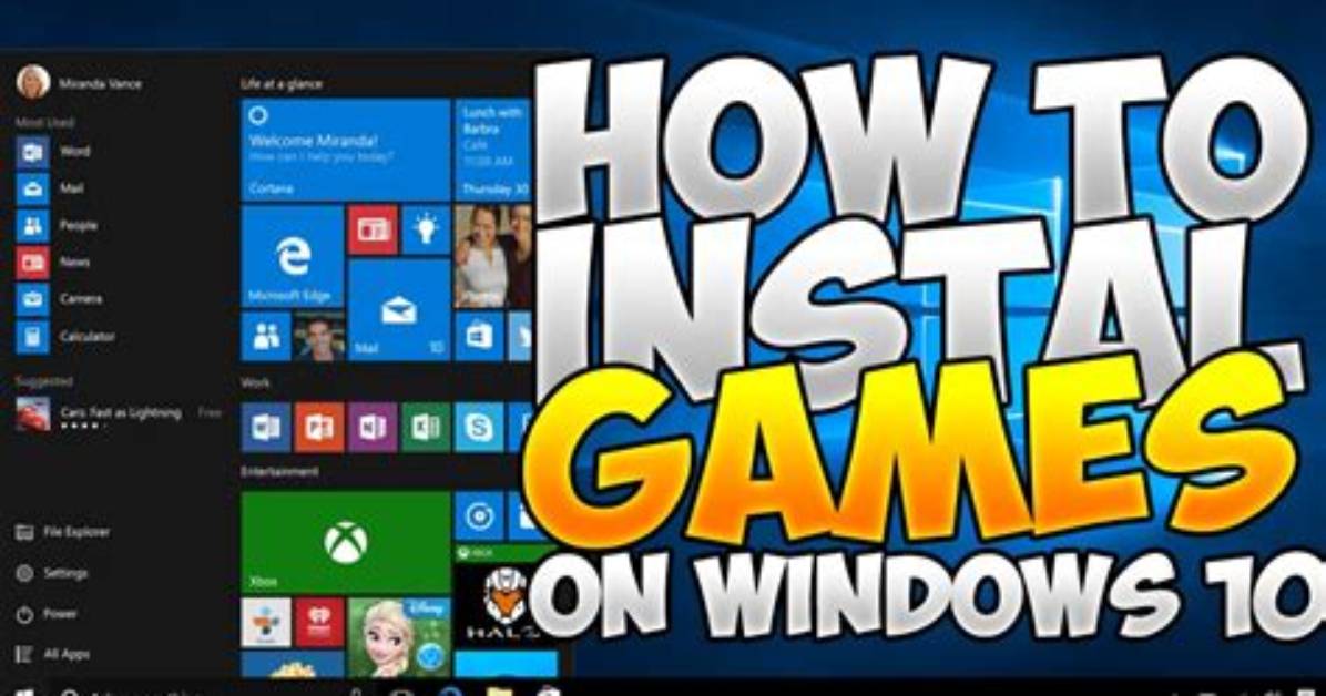 How Do I Install Windows Games on Windows 10?