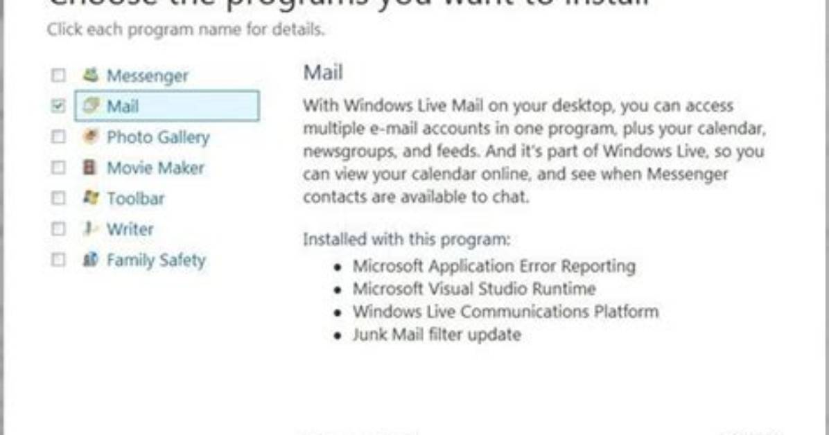 How Do I Install Windows Live Mail on Windows 10?