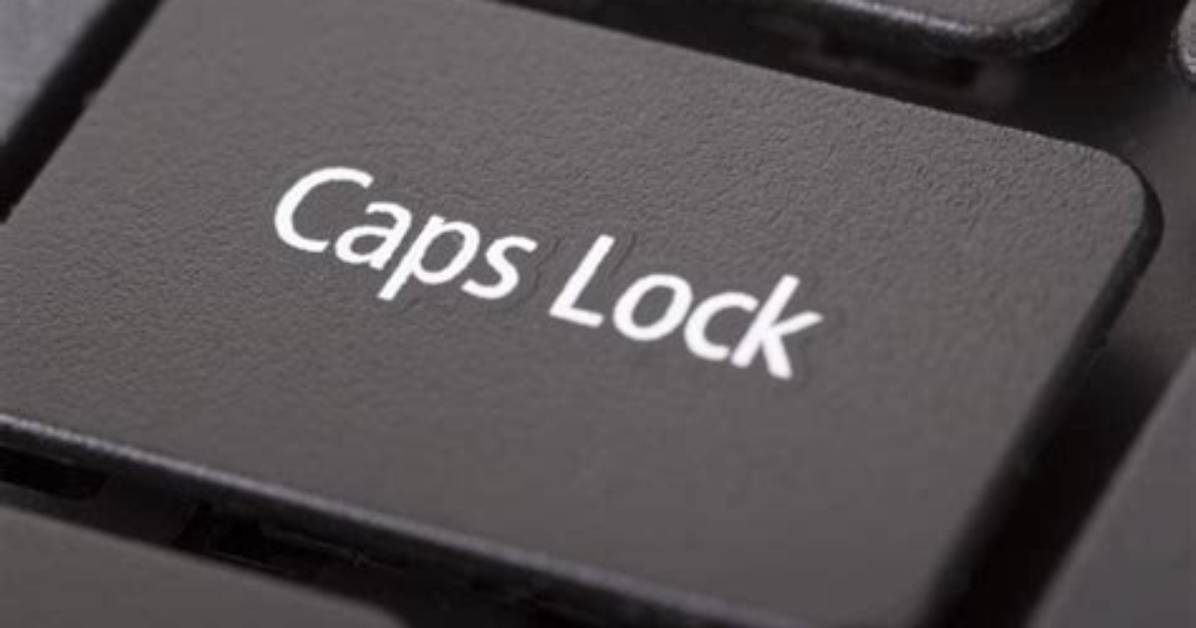 How Do I Know If Caps Lock Is on Windows 10?