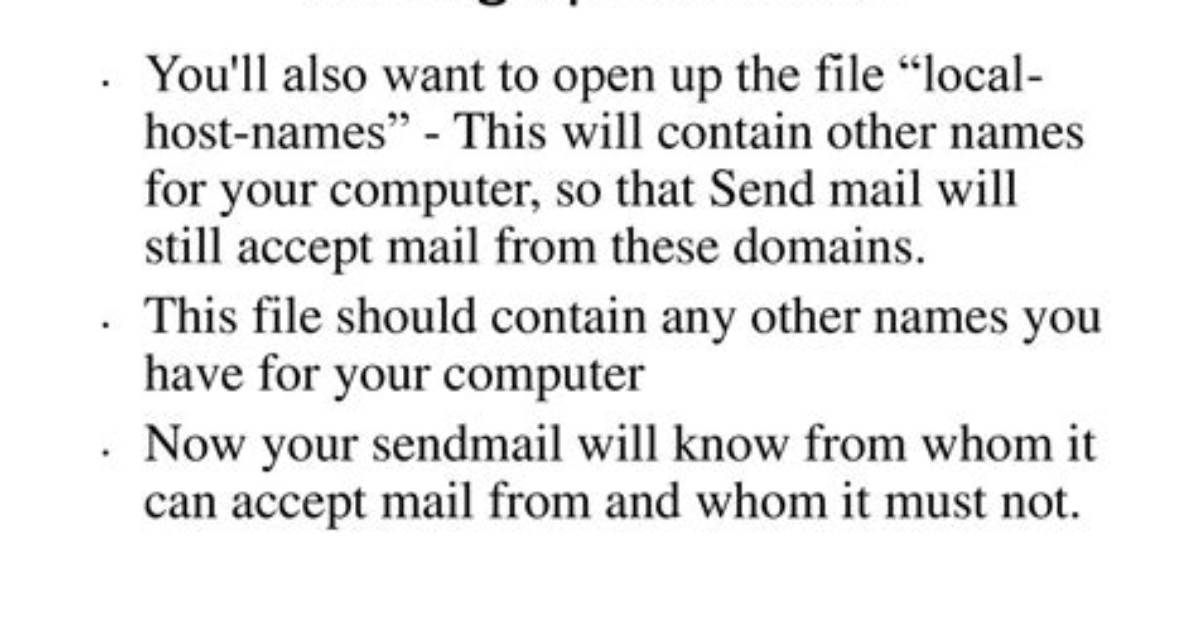 How Do I Know If Sendmail Is Working?