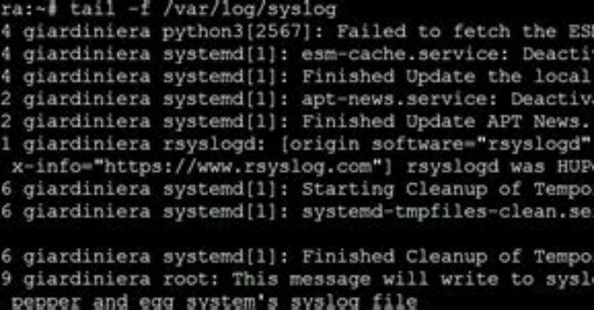 How Do I Know If Syslog Is Running on Linux?