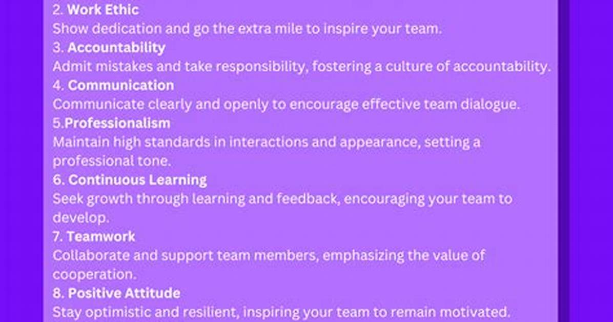 How Do I Lead by Example?