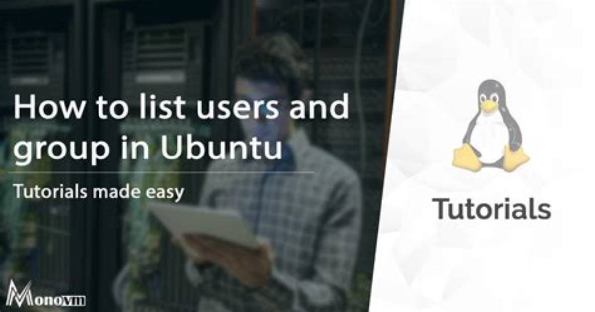 How Do I List Groups in Ubuntu?