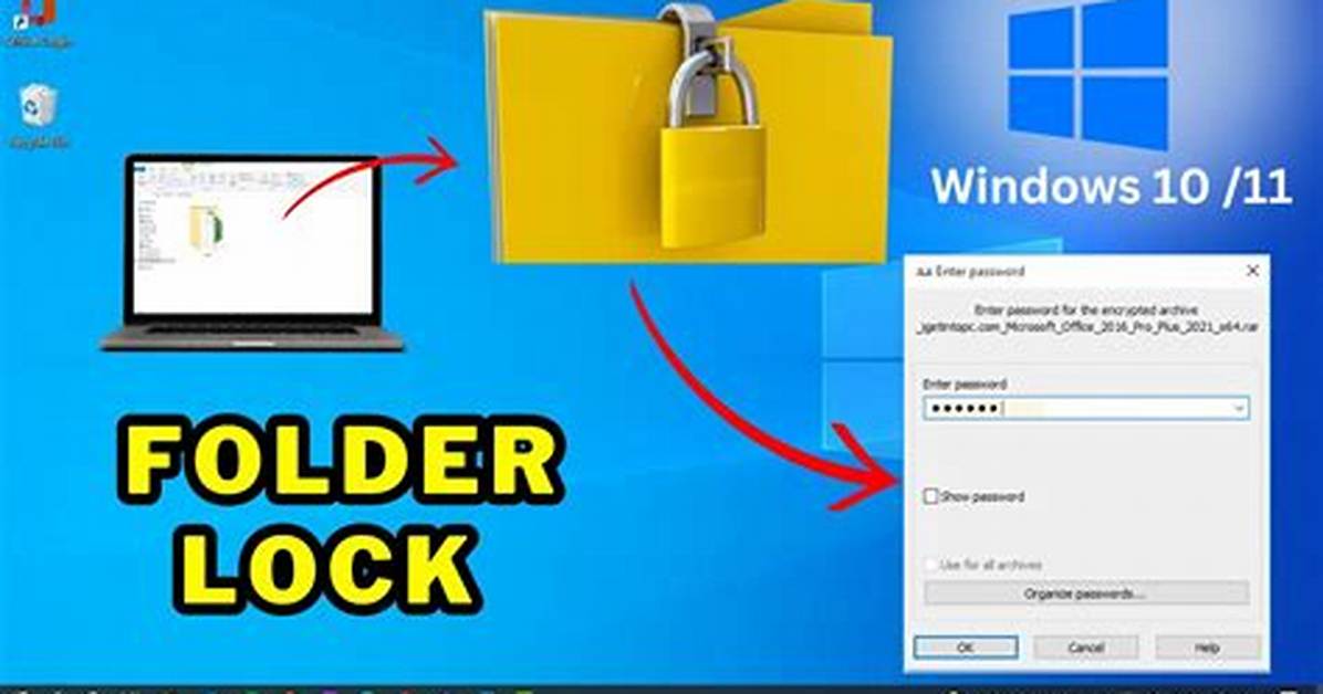How Do I Lock a Folder in Windows 10 Using Cmd?
