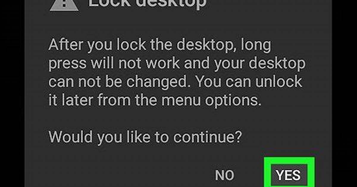 How Do I Lock Icons on Android Screen?