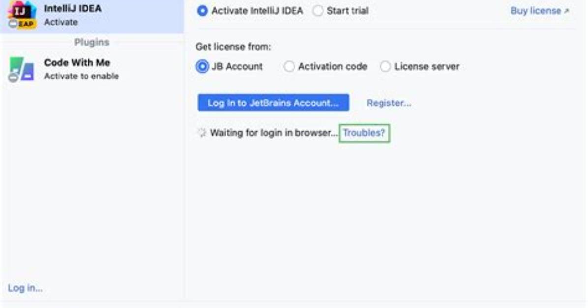 How Do I Log into Intellij
