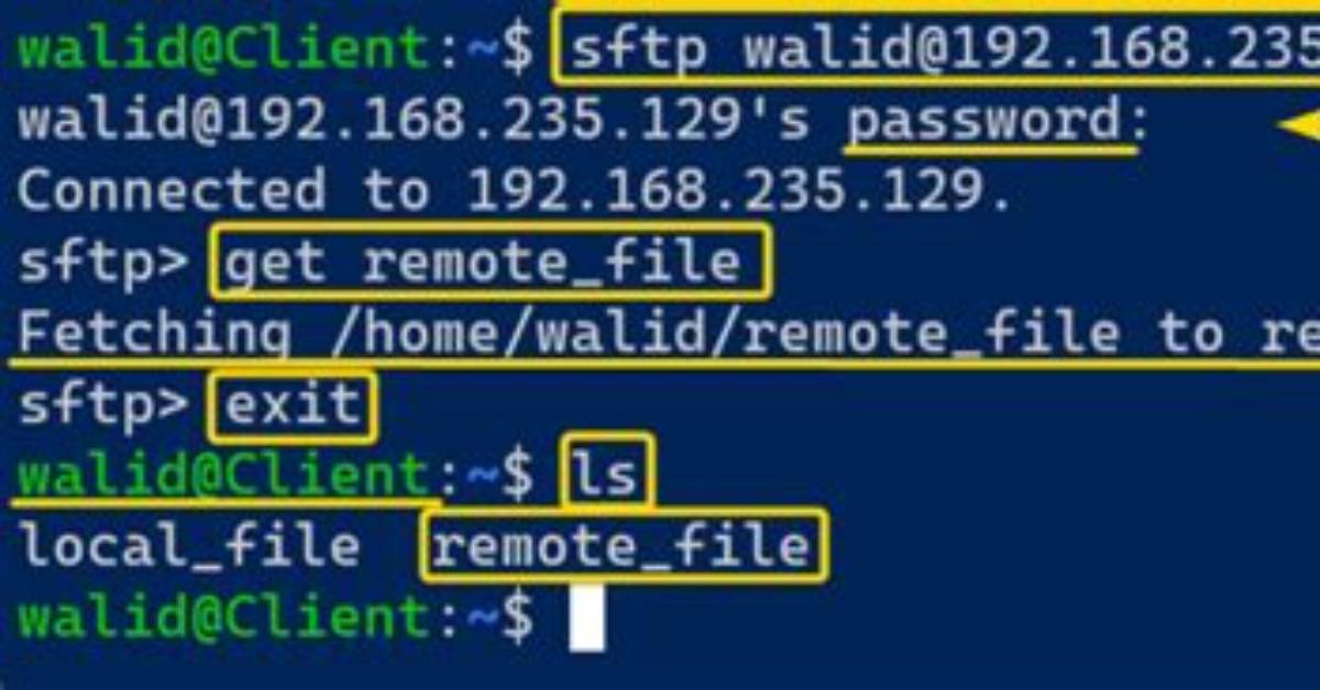 How Do I Login to Sftp Linux?