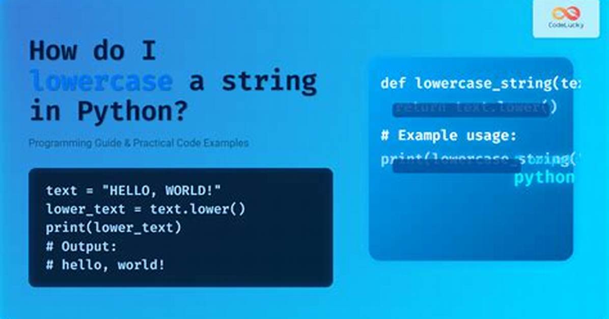 How Do I Lowercase a String in C?