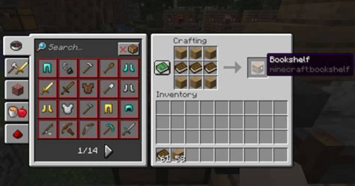 How Do I Make a Bookshelf in Minecraft