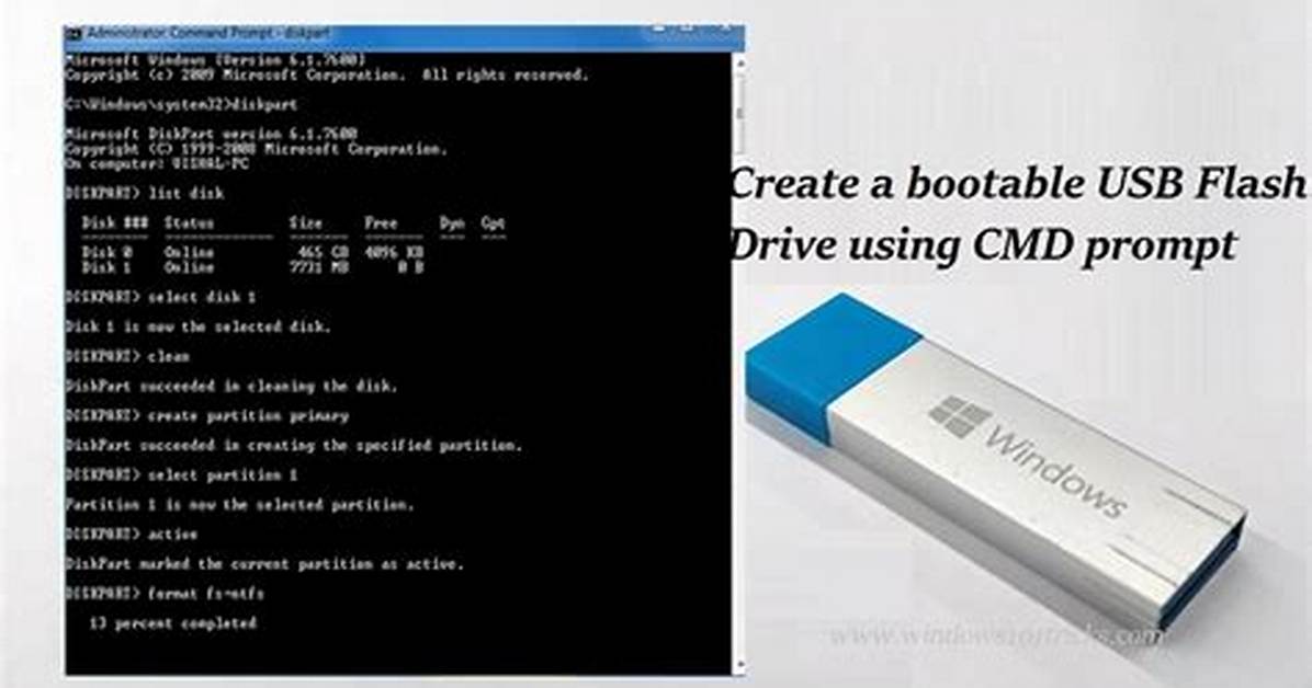 How Do I Make a Bootable Usb Drive for Windows 7?