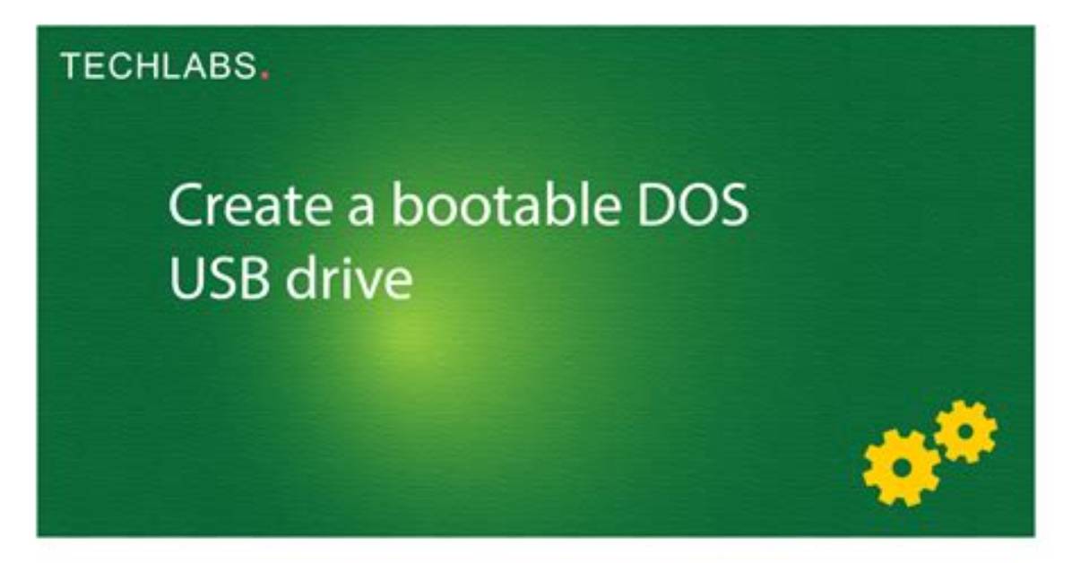 How Do I Make a Dos Bootable Usb Drive in Windows 10?
