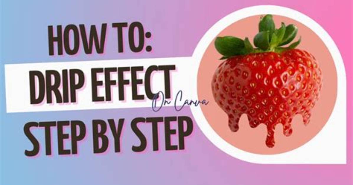 How Do I Make a Drip Effect in Photoshop?