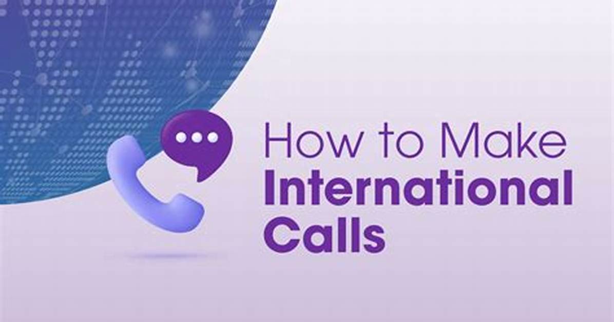 How Do I Make an International Call on Vodafone?