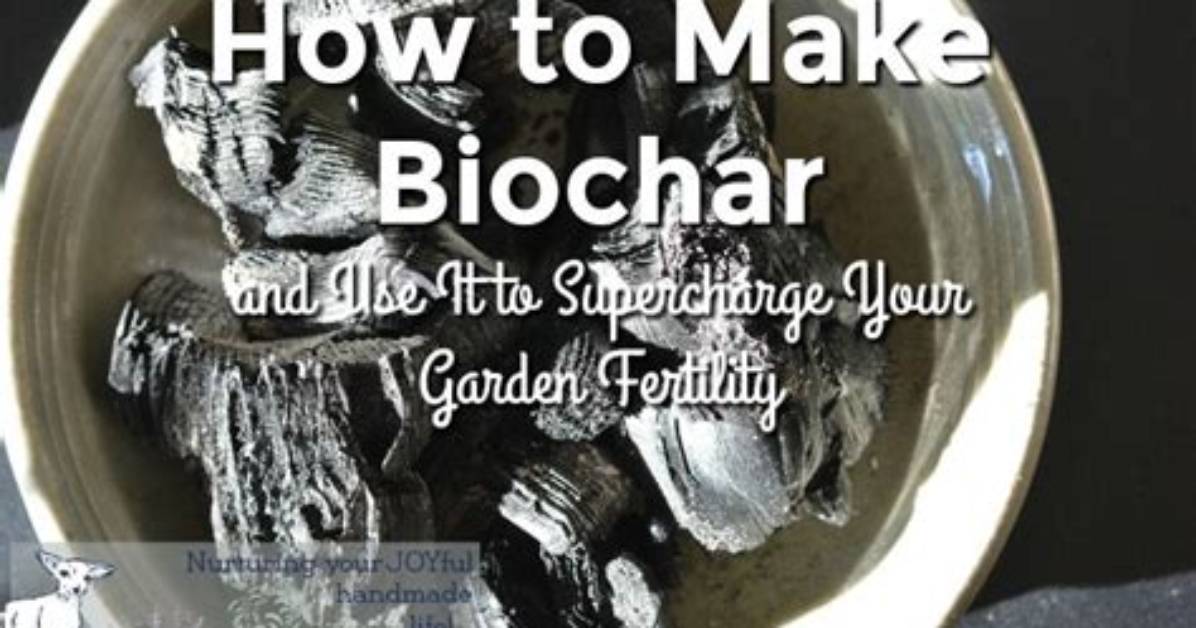How Do I Make Garden Biochar