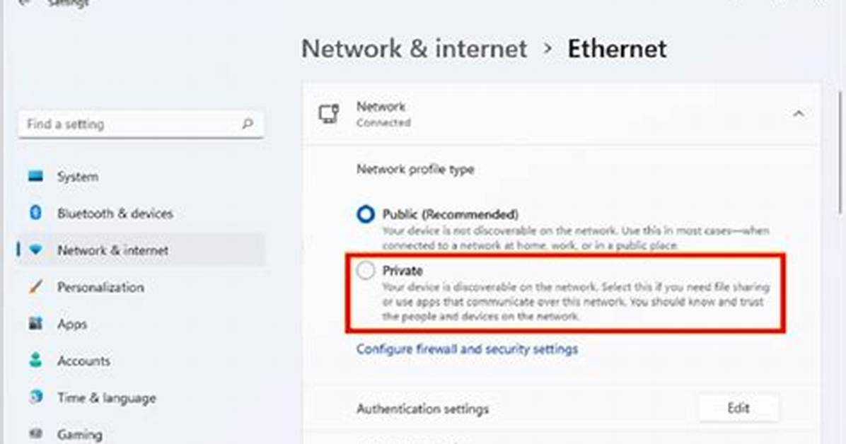 How Do I Make My Network Private on Windows 10?