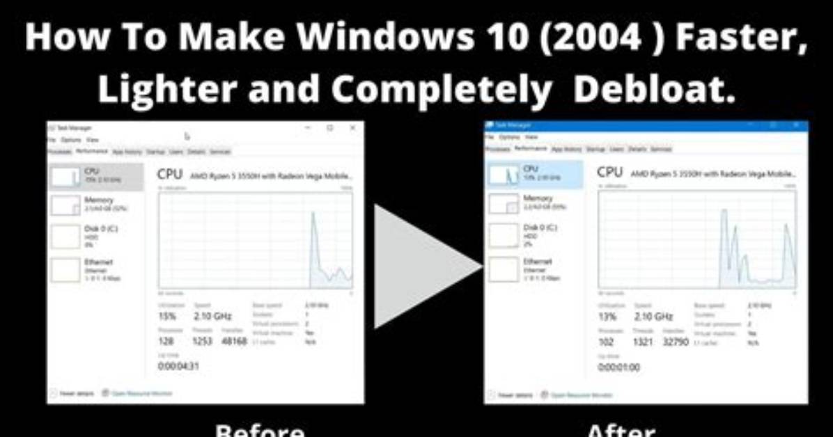 How Do I Make Windows 10 Lighter?