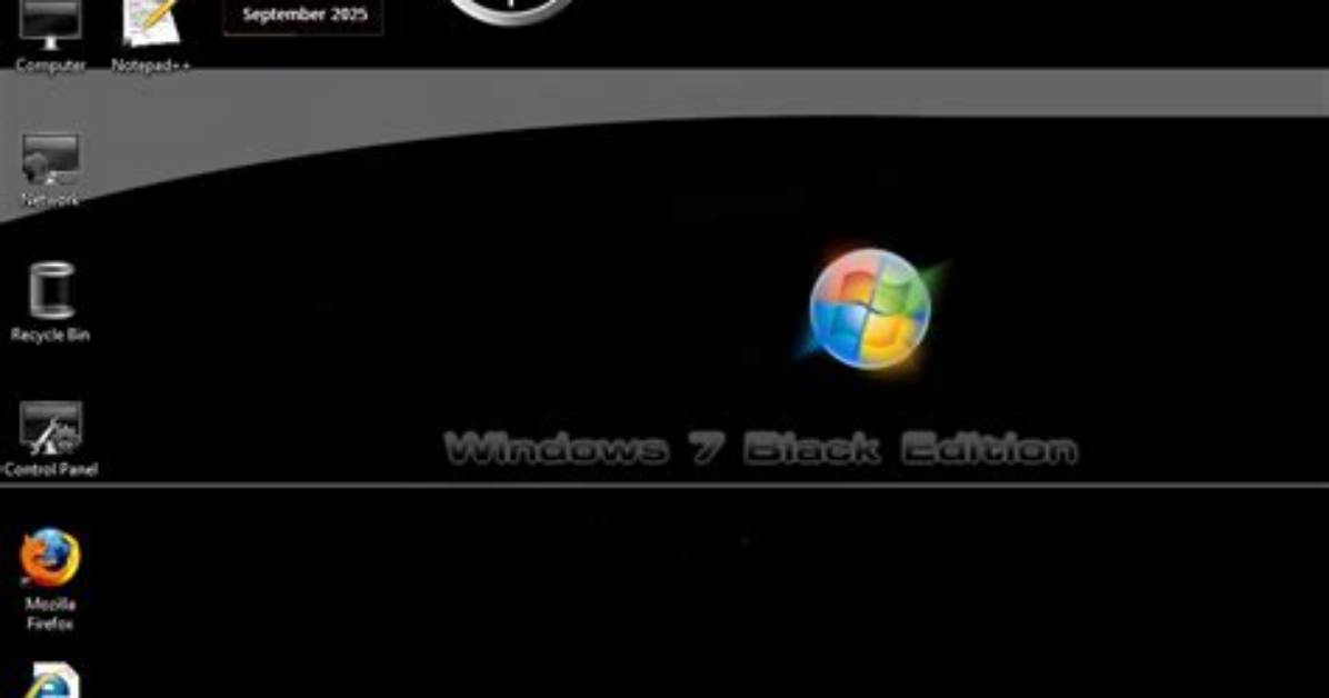 How Do I Make Windows 7 Black and White?