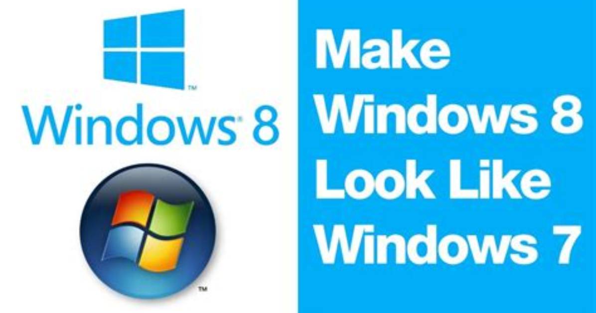 How Do I Make Windows 8 Look Older?