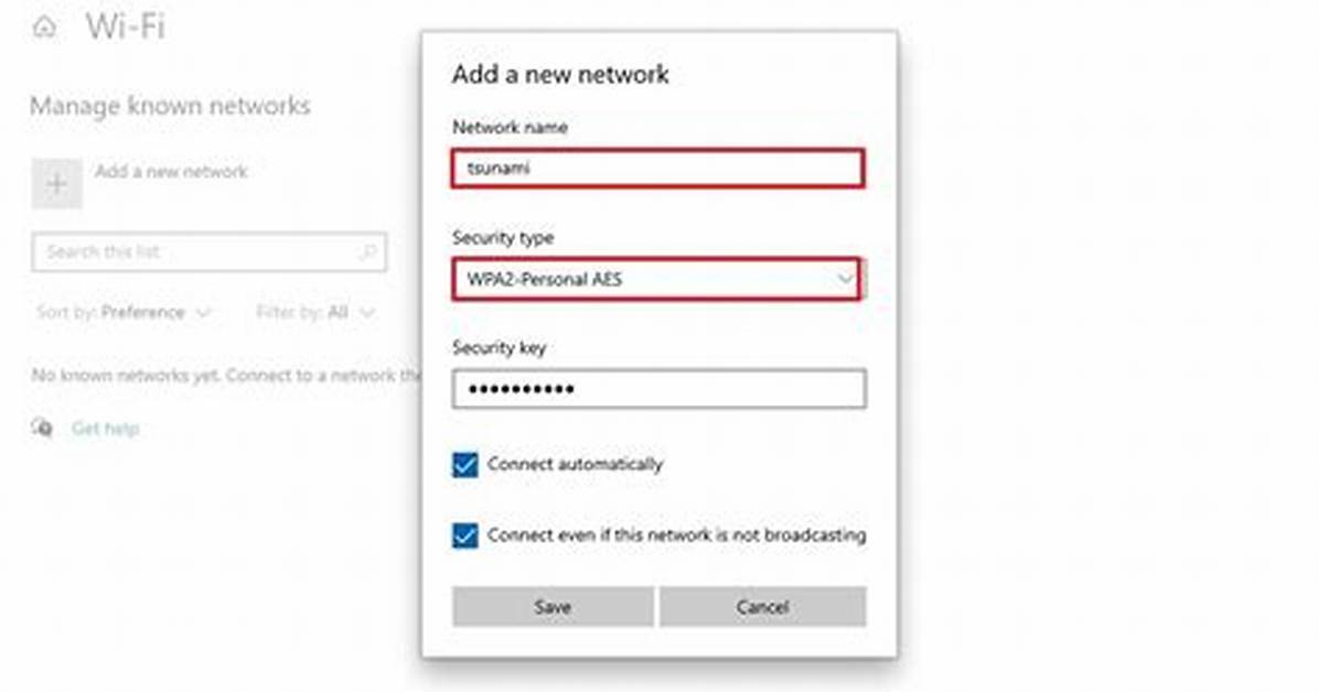 How Do I Manually Add a Network in Windows 10?
