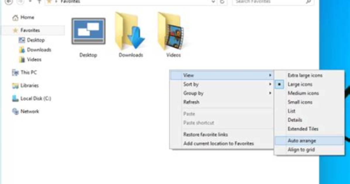 How Do I Manually Arrange Folders in Windows 7?