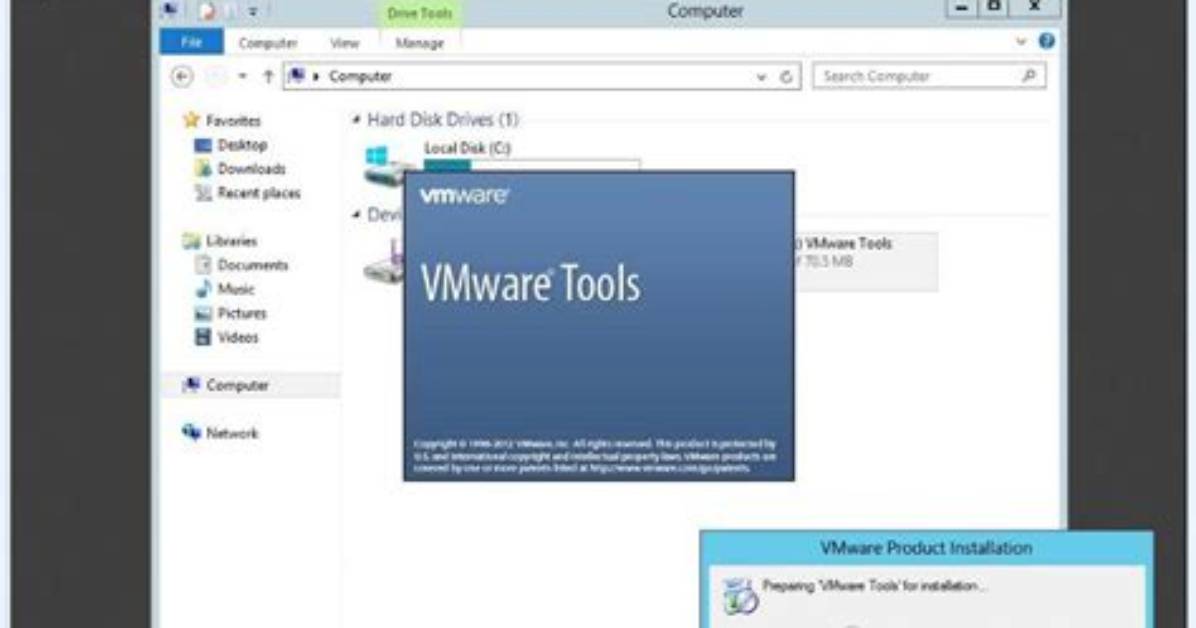 How Do I Manually Install Vmware Tools on Windows 7?