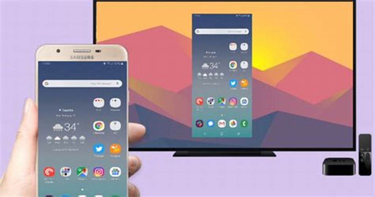 How Do I Mirror My Android to Apple Tv?