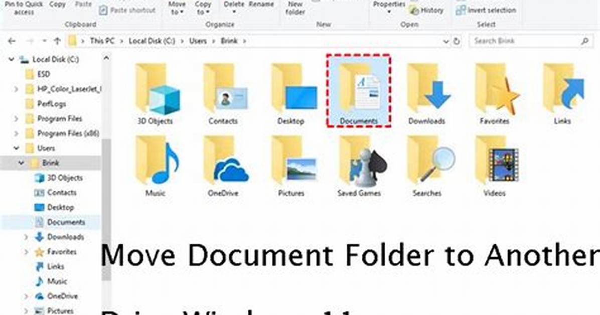 How Do I Move a Public Folder in Windows 10?