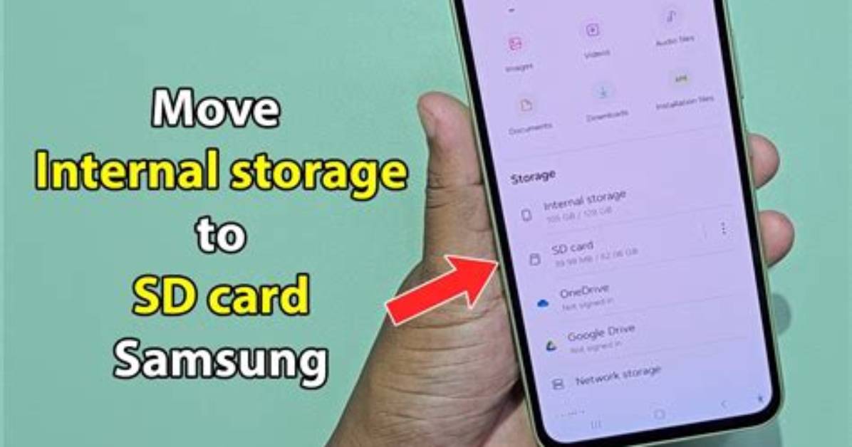 How Do I Move Internal Storage to Sd Card on Android?