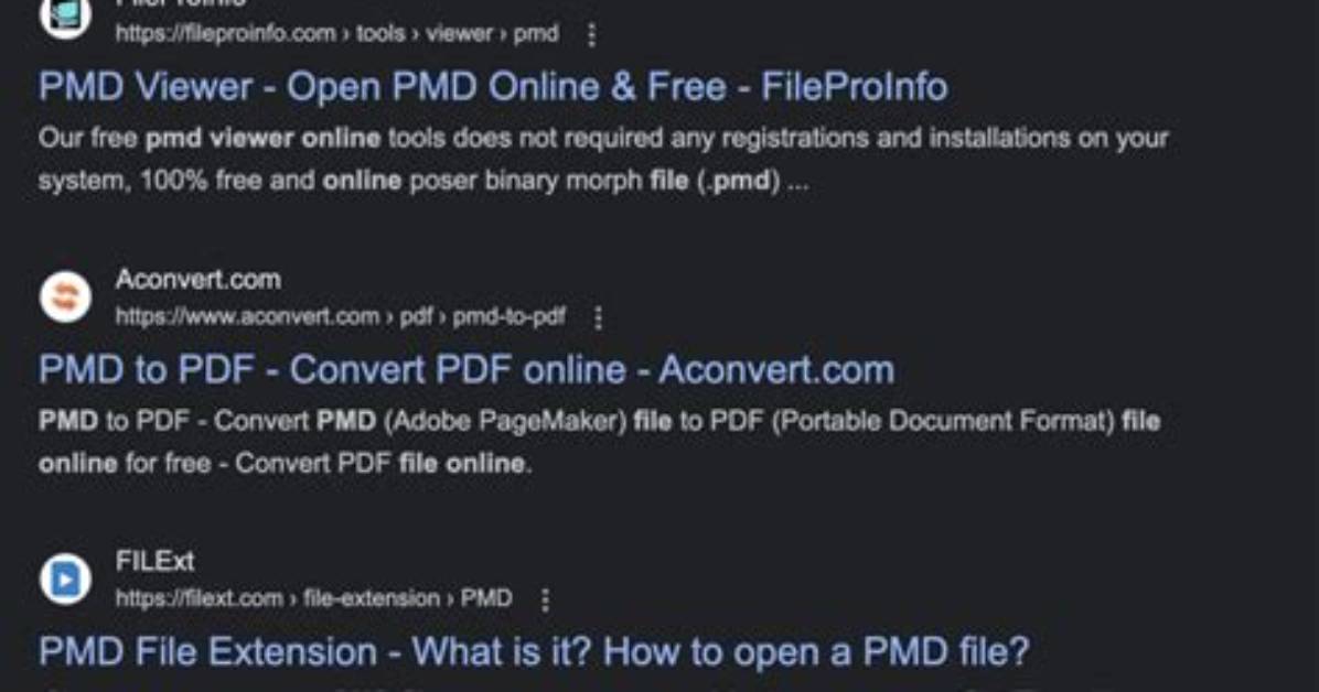 How Do I Open an Pmd File on Android?