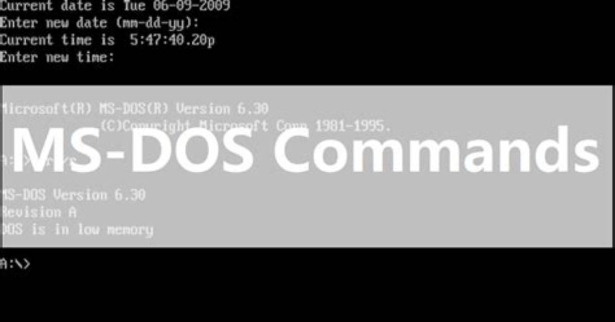 How Do I Open Dos in Windows 10?