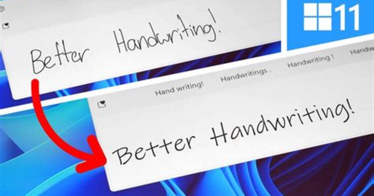 How Do I Open Handwriting in Windows 10?