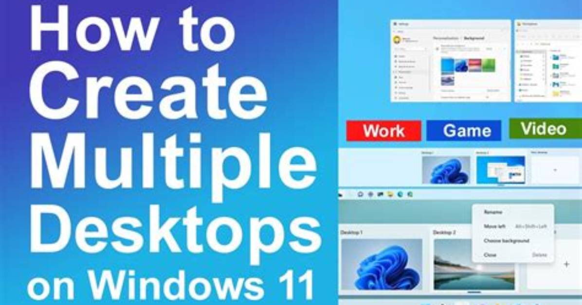 How Do I Open Multiple Desktops in Windows 10?