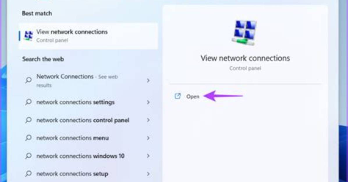 How Do I Open Network Connections in Windows 7?