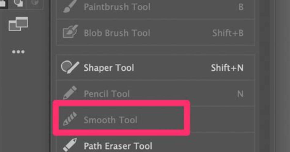 How Do I Open Smooth Tool in Illustrator?