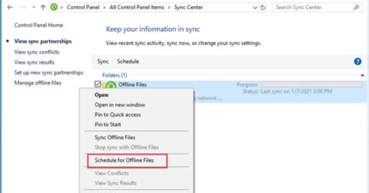 How Do I Open Sync Center in Windows 10?
