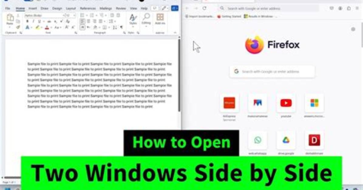 How Do I Open Two Files Side by Side in Linux?