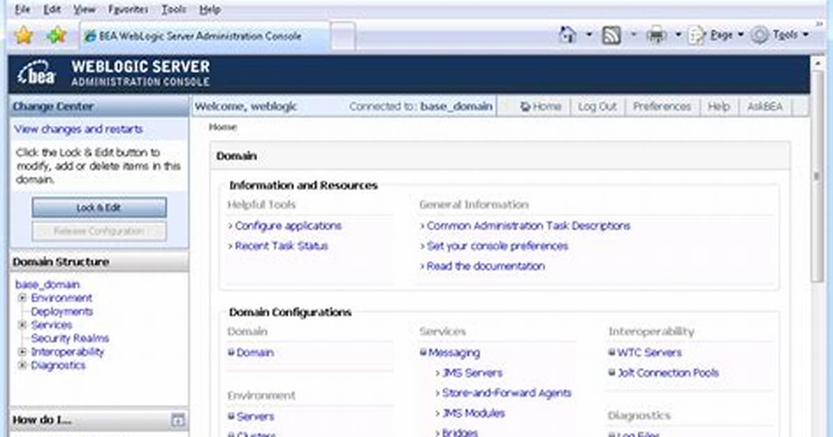 How Do I Open Weblogic Console in Linux?