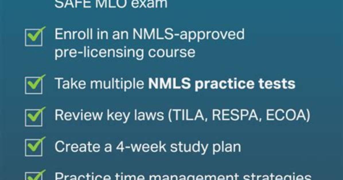 How Do I Pass the Nmls Safe Test