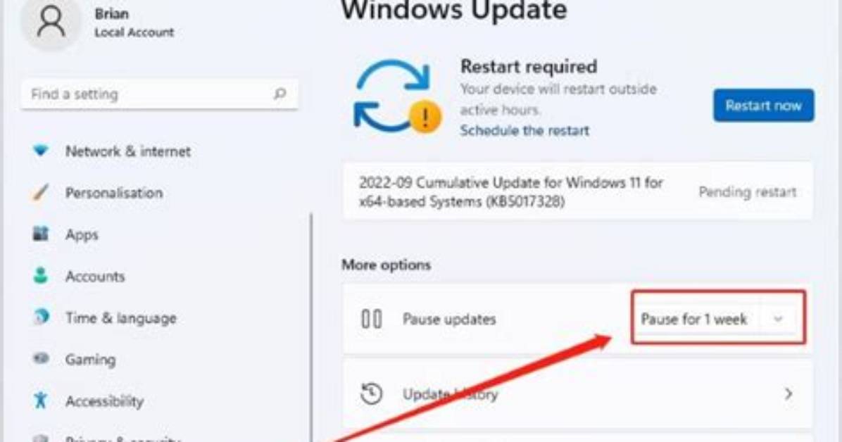 How Do I Pause Windows Update in Progress?