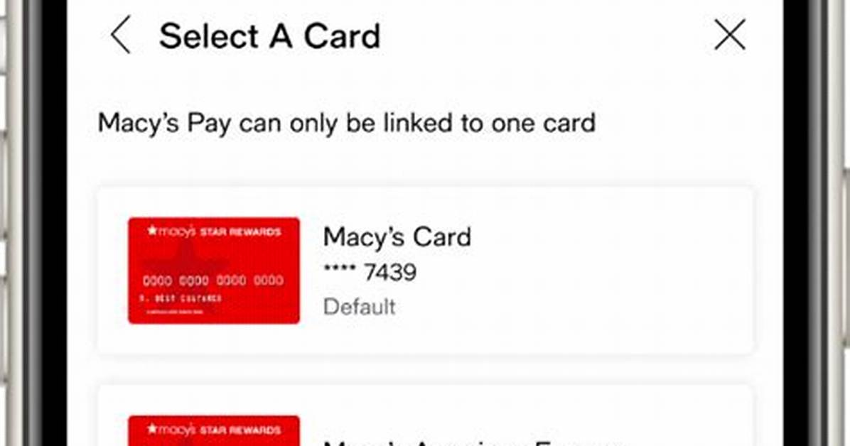 How Do I Pay with Macys App