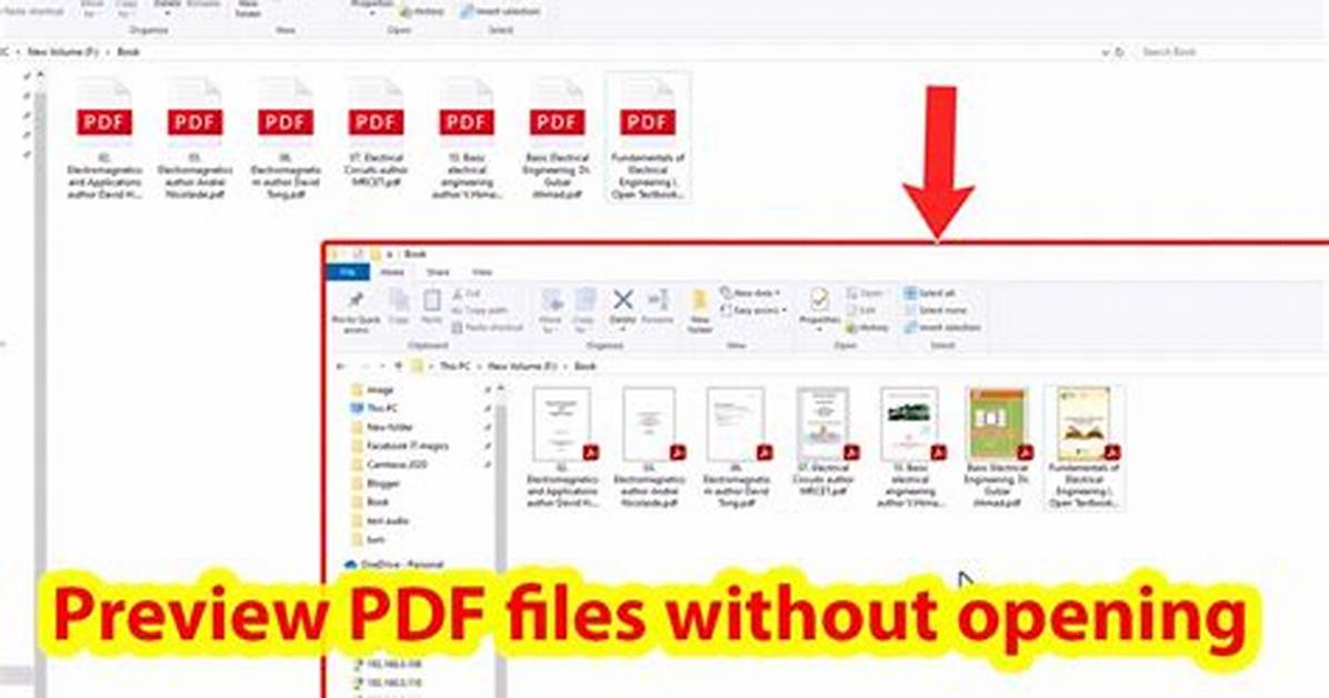 How Do I Preview a Pdf in Windows 10?