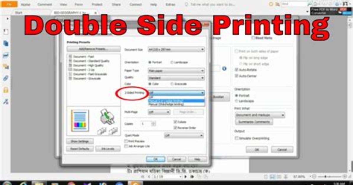 How Do I Print Two Sided Jpegs?