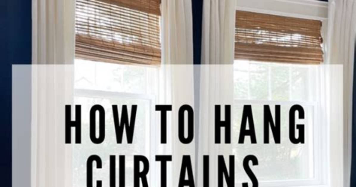 How Do I Put Curtains on a Bay Window