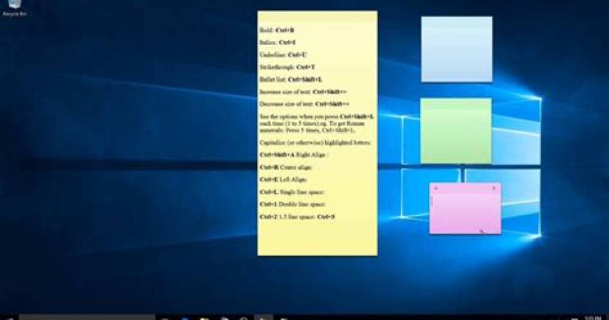How Do I Put Sticky Notes on My Desktop Windows 7?