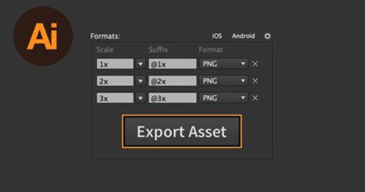 How Do I Quickly Export Assets in Illustrator?