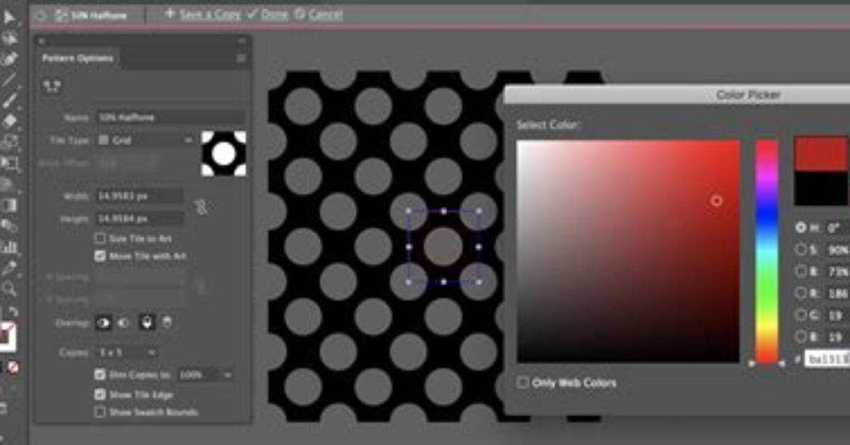 How Do I Recolor a Pattern Swatch in Illustrator?