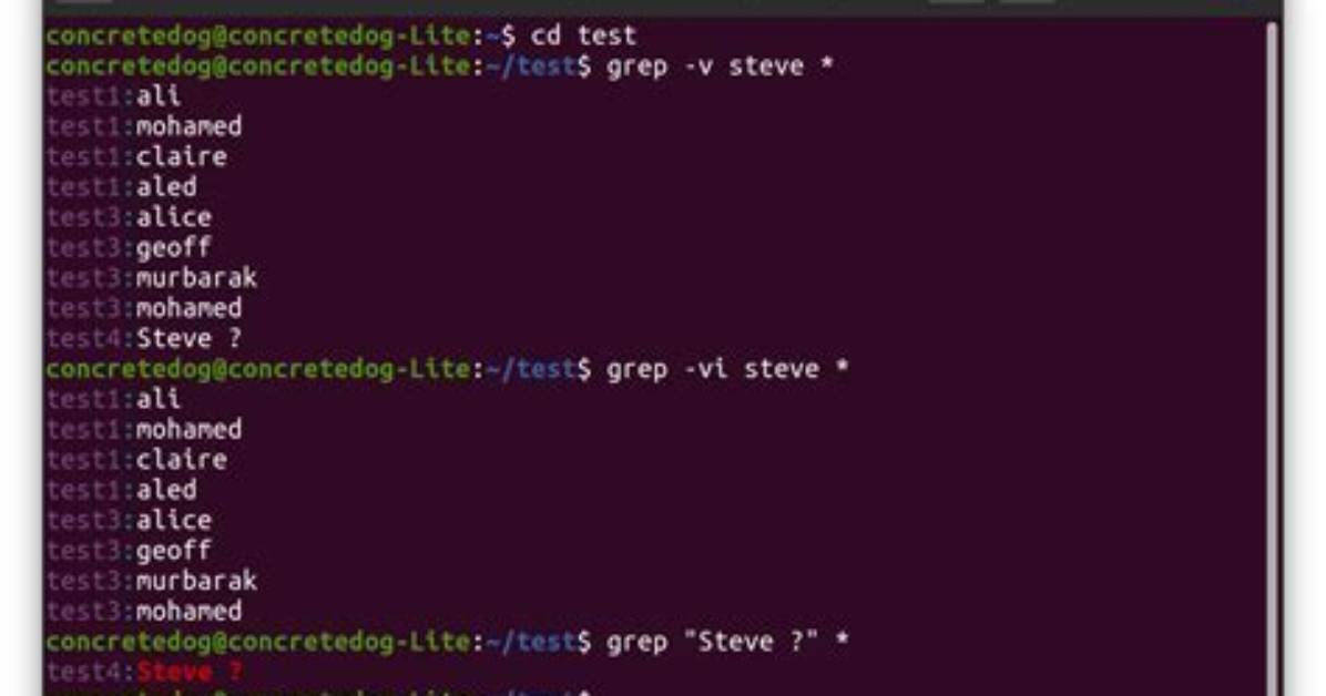 How Do I Recursive Grep in Linux?