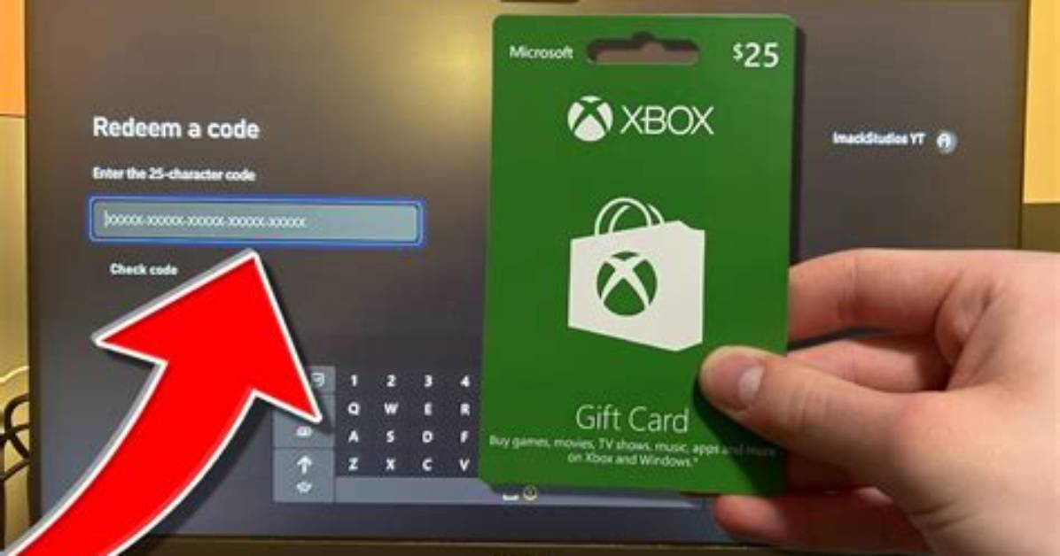 How Do I Redeem a Xbox Gift Card Code?