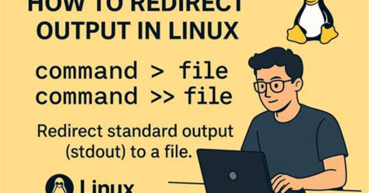 How Do I Redirect in Linux?