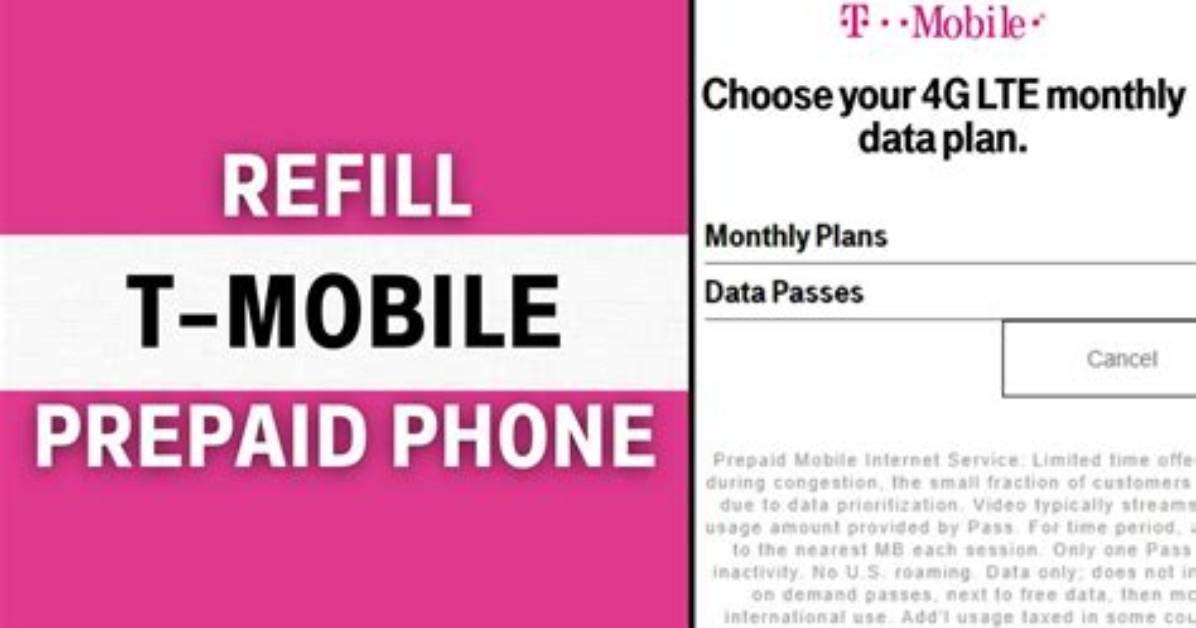 How Do I Refill My T Mobile Card?